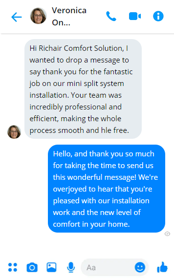 Veronica Oneill sending us a thank you message