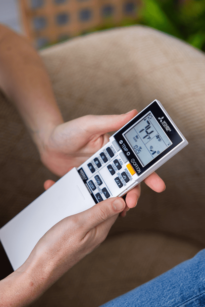 Mitsubishi Mini-Split System: Remote control Tips