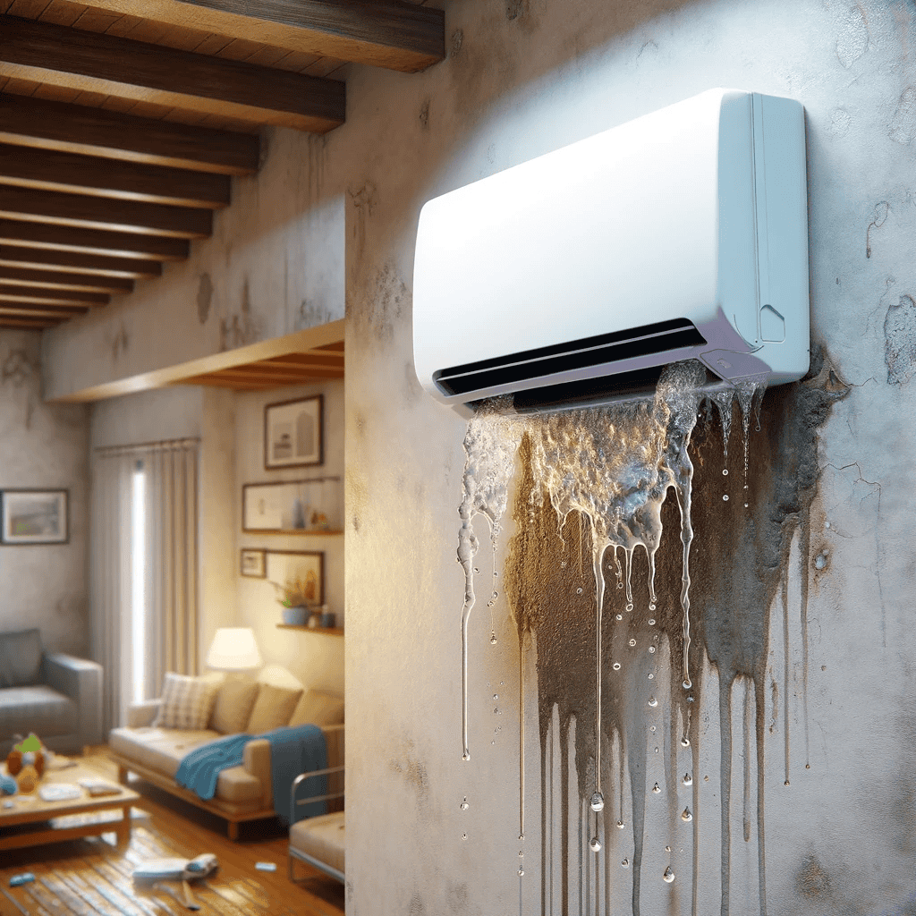 Ductless mini split top